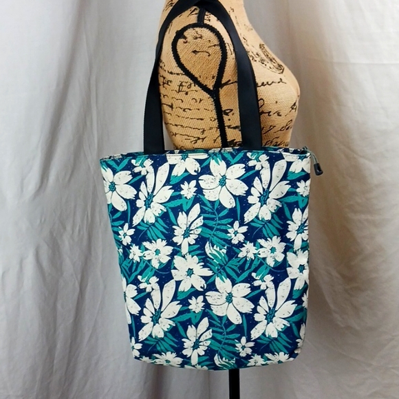 Forever Cultivate Original Esvan Bag Floral canvas tote bag Any Time Any Where - Picture 4 of 6